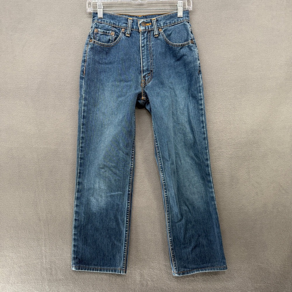 Levis Jeans Vintage Made in Japan Womens W28 L26 High Rise Straight Leg Blue